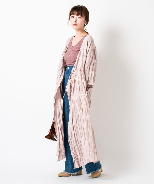 Kastane クリンクルガウンカシュワンピース Outlet アウトレット レディース Pal Closet パルクローゼット パルグループ公式ファッション通販サイト