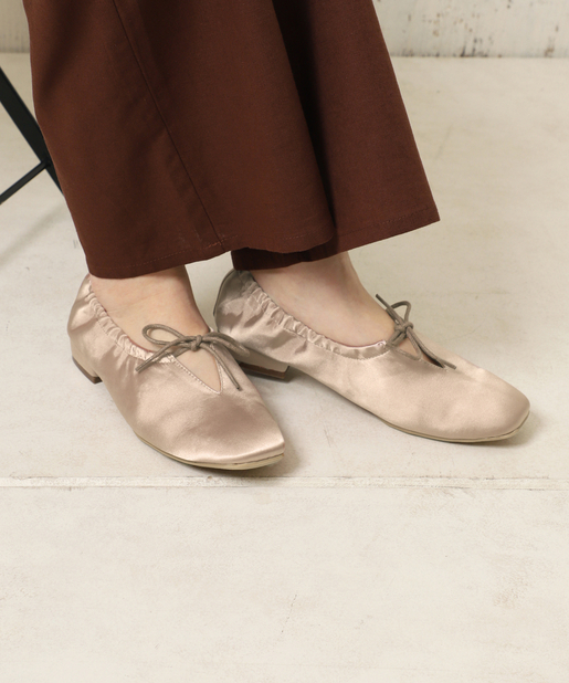 リボン付バブーシュ One After Another Nice Claup ワンアフターアナザー ナイスクラップ レディース Pal Closet パルクローゼット パルグループ公式ファッション通販サイト