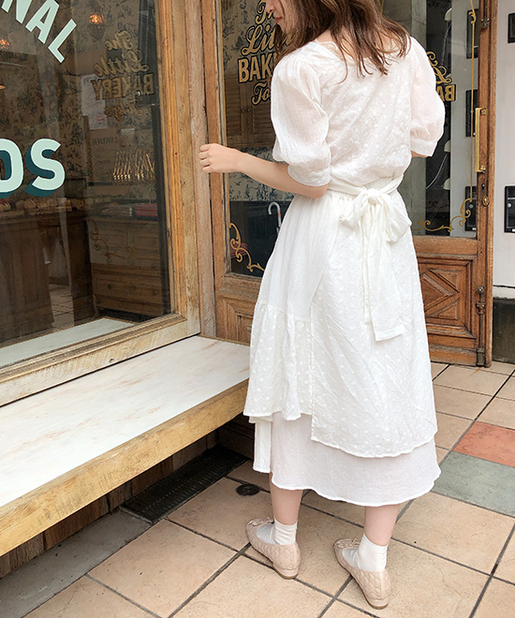 前後2wayコットンレースセットアップ One After Another Nice Claup ワンアフターアナザー ナイスクラップ レディース Pal Closet パルクローゼット パルグループ公式ファッション通販サイト