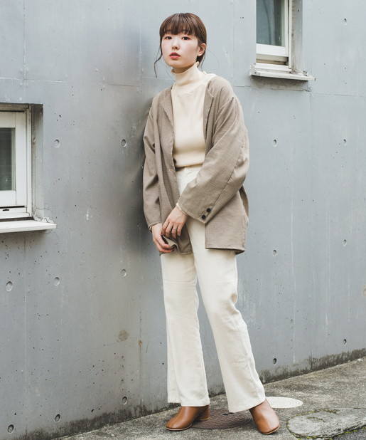沖縄店】ポカラショートジャガードハンドニット - Kastane