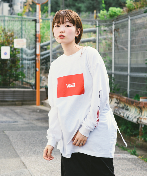 vans ロンT Tシャツ - Tシャツ