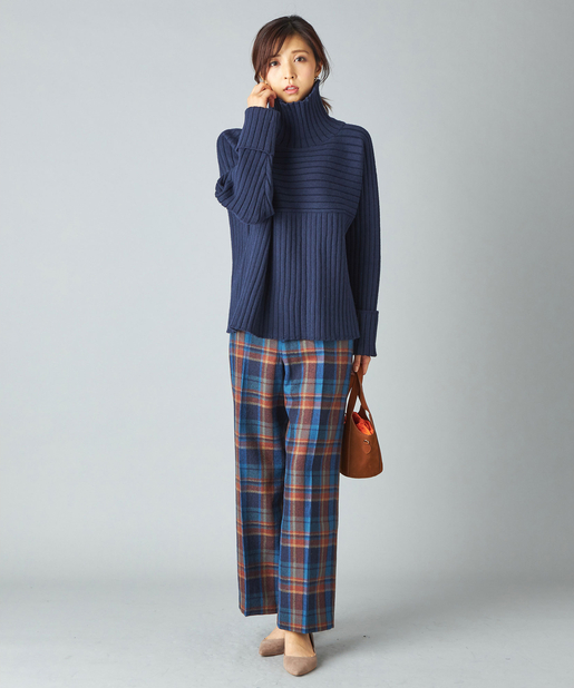 仙台店 チェックワイドパンツ Rive Droite リヴドロワ 仙台セルバ店の仙台店スタッフのスタッフブログ Pal Closet パルクローゼット パルグループ公式ファッション通販サイト