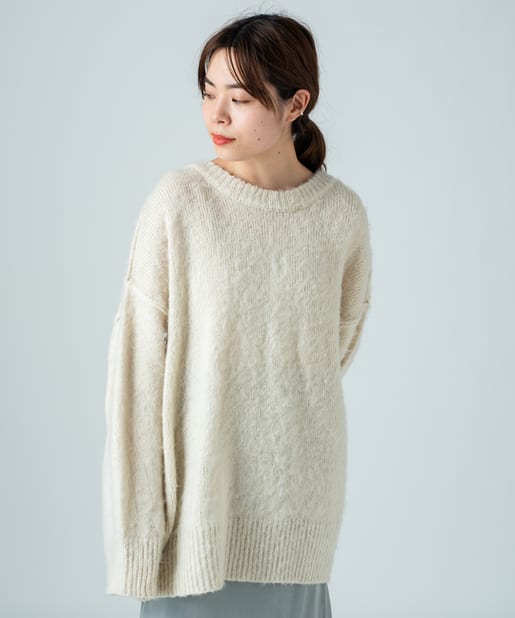 沖縄店】再入荷！モヘアタッチレースUP プルオーバー - Kastane