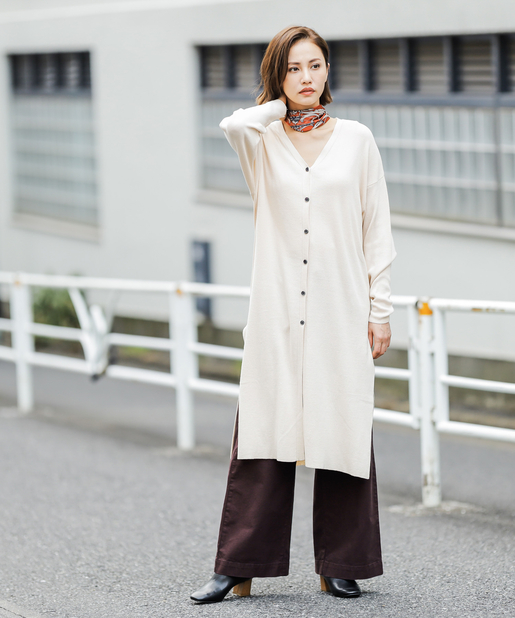 Ciaopanic Typy サイドスリットロングカーディガン Outlet アウトレット レディース Pal Closet パルクローゼット パルグループ公式ファッション通販サイト