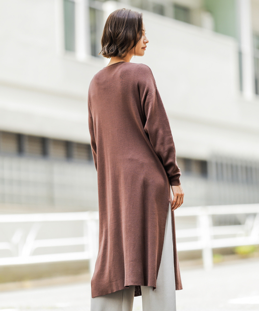 Ciaopanic Typy サイドスリットロングカーディガン Outlet アウトレット レディース Pal Closet パルクローゼット パルグループ公式ファッション通販サイト