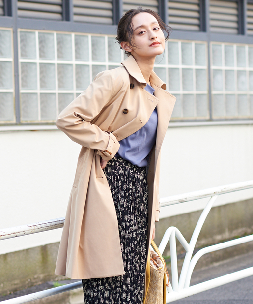 トレンチコート スプリングコート Discoat ディスコート レディース Pal Closet パルクローゼット パルグループ公式ファッション通販サイト