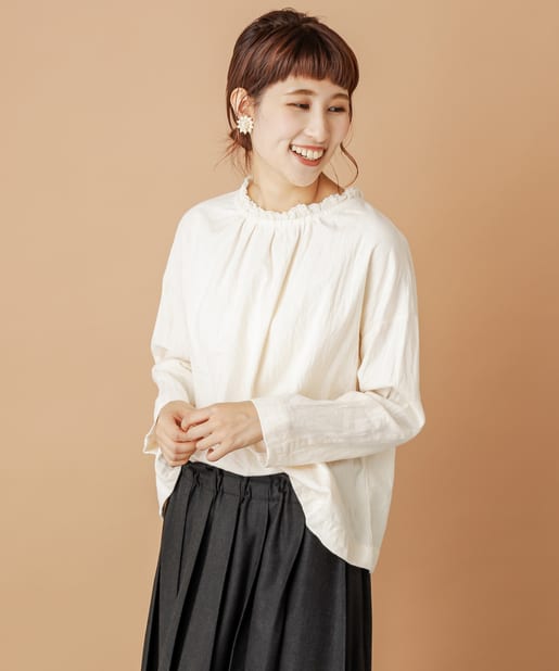 Kanocoさん着用 襟レースブラウス Pual Ce Cin ピュアルセシン レディース Pal Closet パルクローゼット パルグループ公式ファッション通販サイト