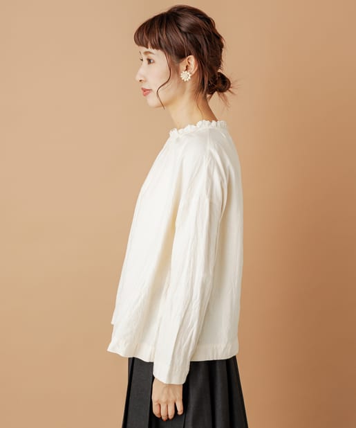 Kanocoさん着用 襟レースブラウス Pual Ce Cin ピュアルセシン レディース Pal Closet パルクローゼット パルグループ公式ファッション通販サイト