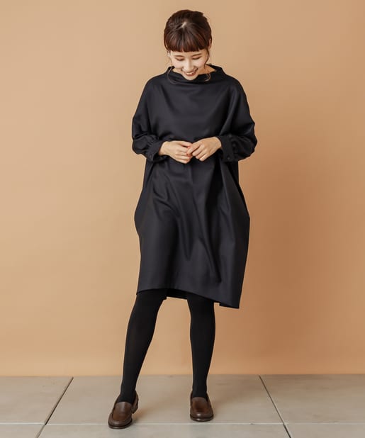 Kanocoさん着用 襟レースボトルネックワンピース Pual Ce Cin ピュアルセシン レディース Pal Closet パルクローゼット パルグループ公式ファッション通販サイト