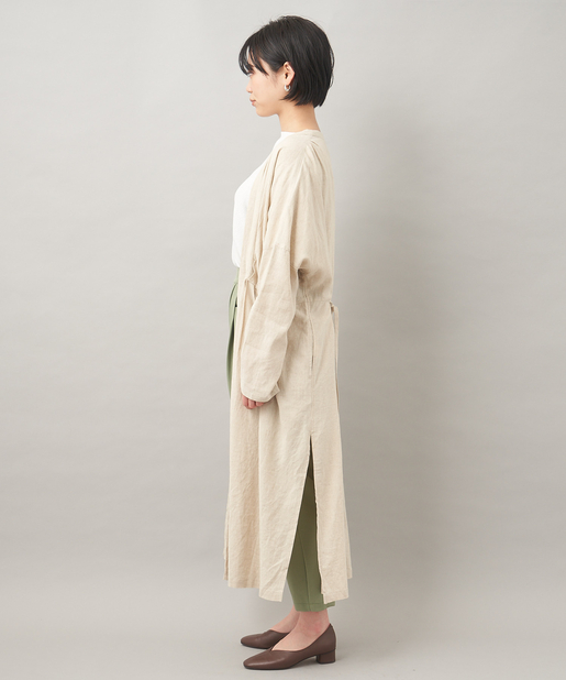 【GALLARDAGALANTE】リネン　ガウン　コート GALLARDAGALANTE MASTER PIECE 2019 Autumn and Winter | パル