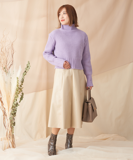 【最終】deres デレス　Violetta スイッチネックショートコート 最終】deres デレスVioletta スイッチネックショートコート