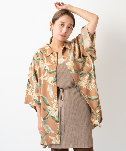 Kastane アロハbigシャツ Outlet アウトレット レディース Pal Closet パルクローゼット パルグループ公式 ファッション通販サイト