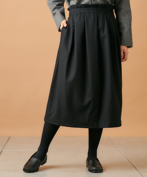 日本製 タックコクーンスカート Pual Ce Cin ピュアルセシン レディース Pal Closet パルクローゼット パルグループ公式ファッション通販サイト