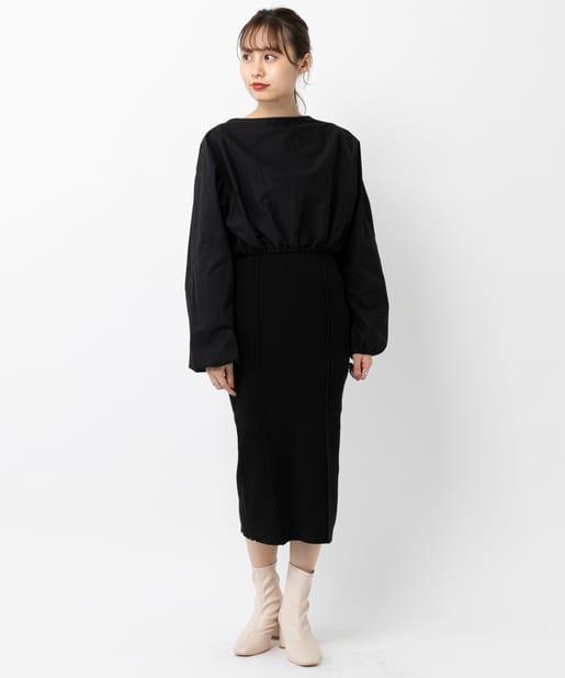 バルーンプルオーバーセットワンピース Mystic ミスティック レディース Pal Closet パルクローゼット パルグループ公式ファッション通販サイト