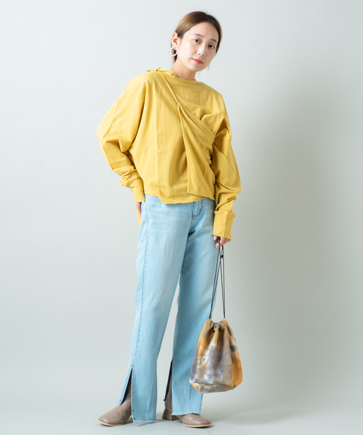 Kastane - 新作♡¥6490【Kastane】2pieceサッシュ付きプルオーバー LBE 三宮店】new color 〜pieceサッシュ付きプルオーバー