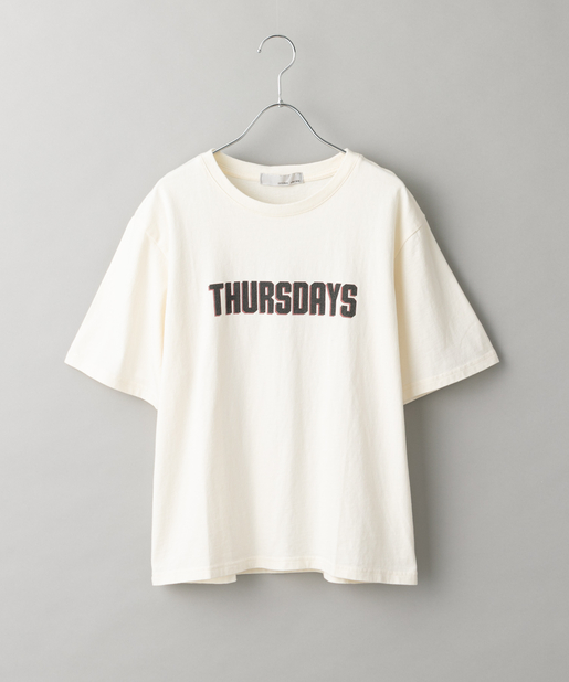 THURSDAYS】シンプルロゴTシャツ | prose verse(プロズヴェール