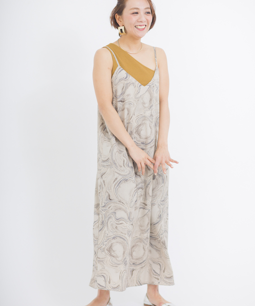 ぼかし柄キャミワンピース Mona Belinda モナ ベリンダ レディース Pal Closet パルクローゼット パルグループ公式ファッション通販サイト