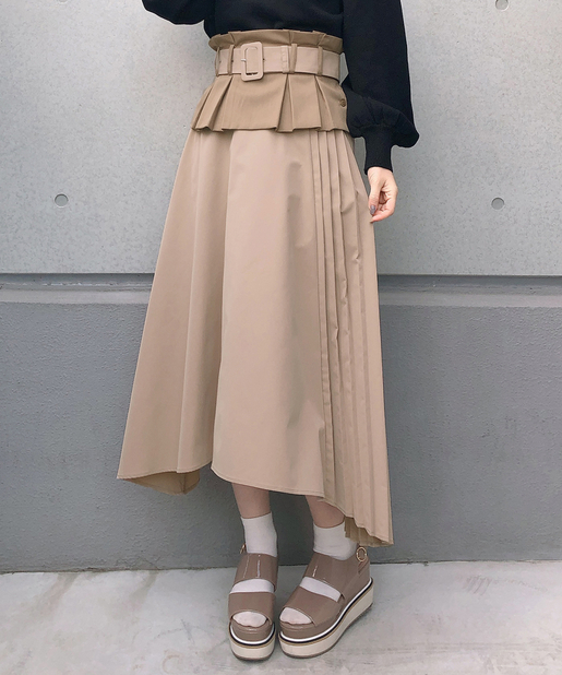 コルセットベルト付きスカート One After Another Nice Claup ワンアフターアナザー ナイスクラップ レディース Pal Closet パルクローゼット パルグループ公式ファッション通販サイト