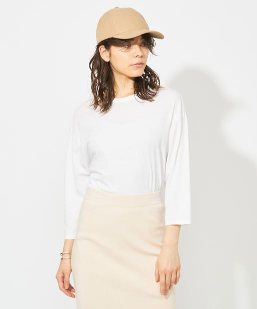 スーピマリネンドライ天竺tシャツ Whim Gazette ウィム ガゼット レディース Pal Closet パルクローゼット パルグループ公式ファッション通販サイト