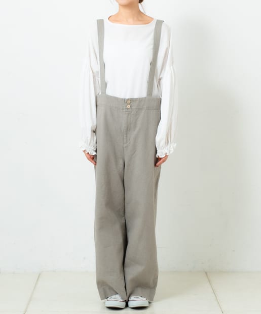 Kanocoさん着用 ワイドサスペンダーパンツ Pual Ce Cin ピュアルセシン レディース Pal Closet パルクローゼット パルグループ公式ファッション通販サイト