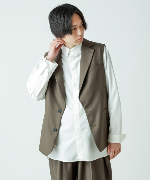 ※購入者確定•カズ様【Lui’s（ルイス）】ノースリーブベスト　ジャケット 購入者確定•カズ様【Lui's（ルイス）】ノースリーブベスト