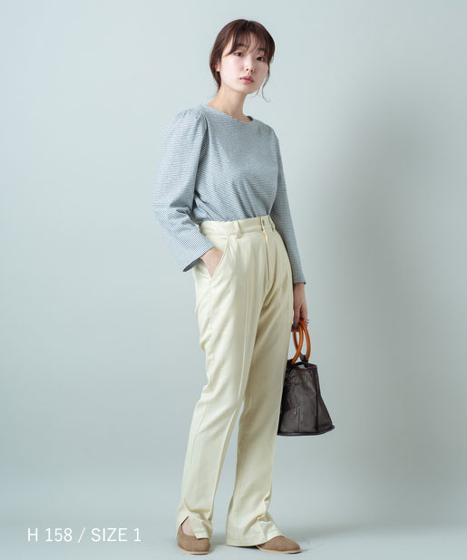 グロッシレーヨンスラックスパンツ Kastane カスタネ レディース Pal Closet パルクローゼット パルグループ公式ファッション通販サイト