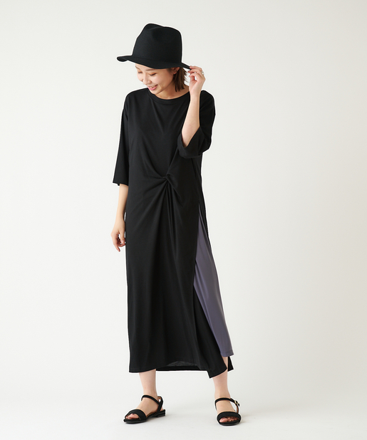 フロントツイストサイドスリットワンピースセット Colony 2139 コロニー トゥーワンスリーナイン レディース Pal Closet パルクローゼット パルグループ公式ファッション通販サイト