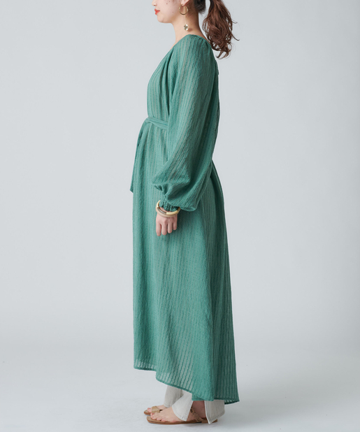 シアーストライプバックシャンワンピース Mystic ミスティック レディース Pal Closet パルクローゼット パルグループ公式ファッション通販サイト