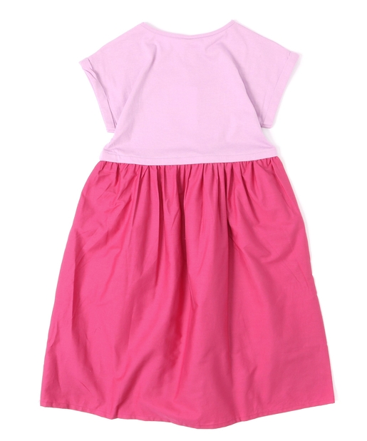 キッズ Web限定切替えロングワンピース Discoat ディスコート キッズ Pal Closet パルクローゼット パルグループ公式ファッション通販サイト