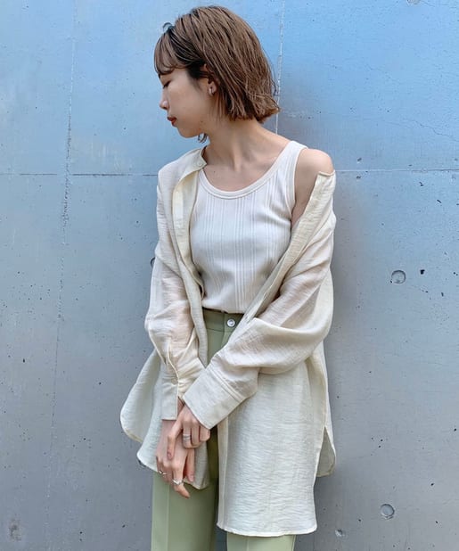 ランダムリブスポーティータンク Kastane カスタネ レディース Pal Closet パルクローゼット パルグループ公式 ファッション通販サイト