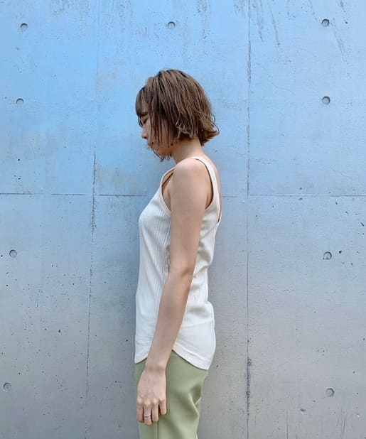 ランダムリブスポーティータンク Kastane カスタネ レディース Pal Closet パルクローゼット パルグループ公式 ファッション通販サイト
