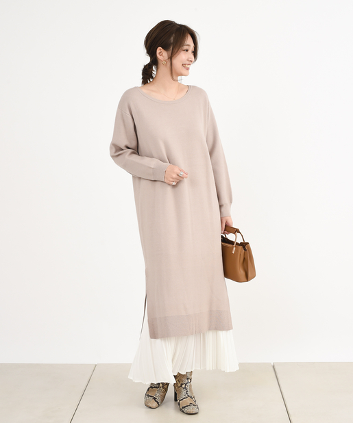 Doudou スカートセットニットワンピース Outlet アウトレット レディース Pal Closet パルクローゼット パルグループ公式ファッション通販サイト