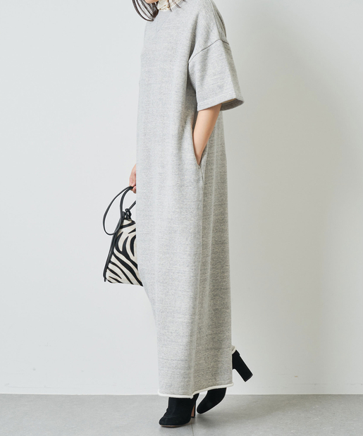 Inscrire ロングスウェットワンピース Whim Gazette ウィム ガゼット レディース Pal Closet パルクローゼット パルグループ公式ファッション通販サイト