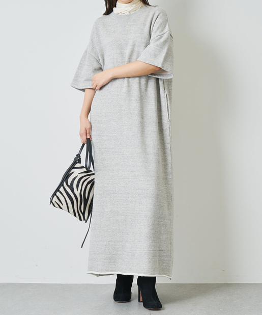 Inscrire ロングスウェットワンピース Whim Gazette ウィム ガゼット レディース Pal Closet パルクローゼット パルグループ公式ファッション通販サイト