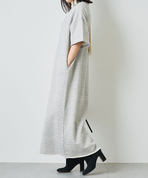 Inscrire ロングスウェットワンピース Whim Gazette ウィム ガゼット レディース Pal Closet パルクローゼット パルグループ公式ファッション通販サイト