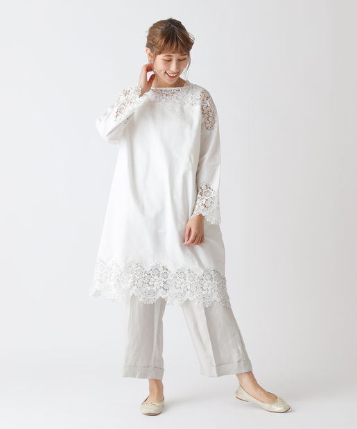 ケミカルレースワンピース Pual Ce Cin ピュアルセシン レディース Pal Closet パルクローゼット パルグループ公式ファッション通販サイト