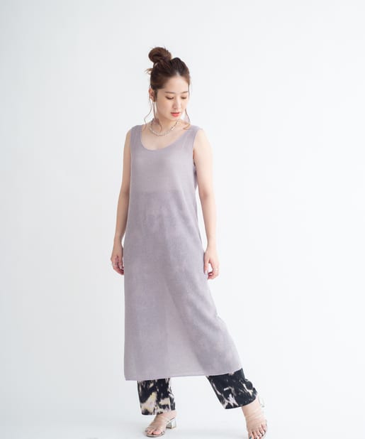 ラクラク透け感ニットワンピース Mona Belinda モナ ベリンダ レディース Pal Closet パルクローゼット パルグループ公式ファッション通販サイト