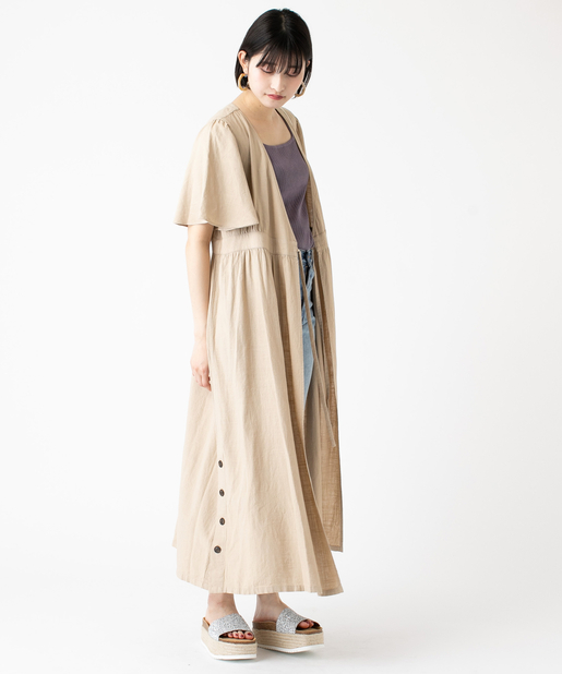 Mystic 麻レーヨンカシュクールワンピース Outlet アウトレット レディース Pal Closet パルクローゼット パルグループ公式ファッション通販サイト