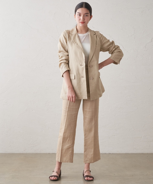 Ciaopanic 麻テーラードジャケット セットアップ Outlet アウトレット レディース Pal Closet パルクローゼット パルグループ公式ファッション通販サイト