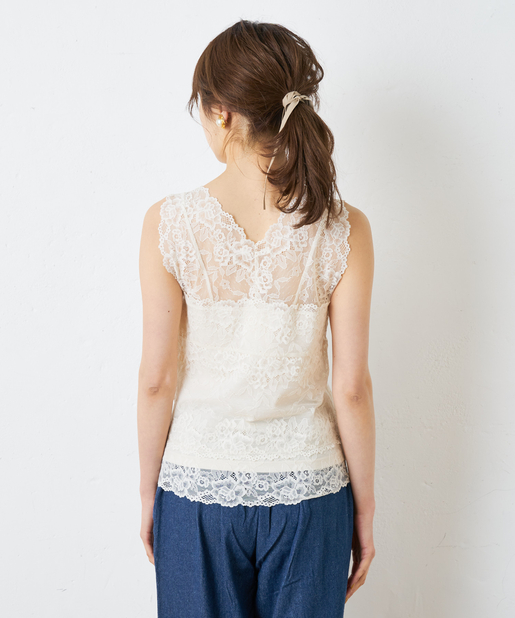 カップ付きレースインナー Nice Claup Outlet ナイスクラップ アウトレット レディース Pal Closet パルクローゼット パルグループ公式ファッション通販サイト