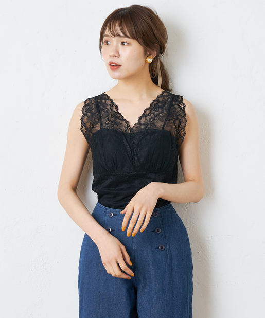 カップ付きレースインナー Nice Claup Outlet ナイスクラップ アウトレット レディース Pal Closet パルクローゼット パルグループ公式ファッション通販サイト