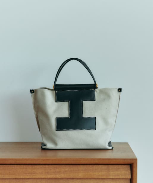 IACUCCI イアクッチ NOVO ノボ バイカラー キャンバス トートバッグ