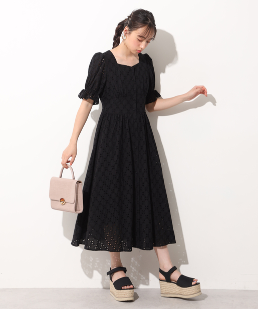 Web限定 コットンレースロングワンピース One After Another Nice Claup ワンアフターアナザー ナイスクラップ レディース Pal Closet パルクローゼット パルグループ公式ファッション通販サイト