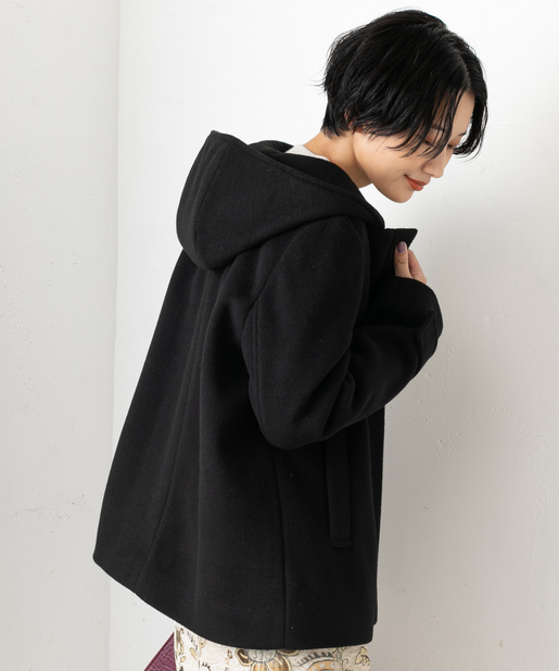 フード付ショートコート Discoat ディスコート レディース Pal Closet パルクローゼット パルグループ公式ファッション通販サイト フード付ショートコート Discoat ディスコート レディース Pal Closet パルクローゼット パルグループ公式ファッション通販サイト