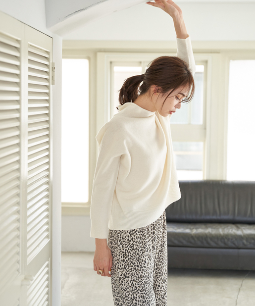 ウール100 ボトルネックニット La Boutique Bonbon ラブティックボンボン レディース Pal Closet パルクローゼット パルグループ公式ファッション通販サイト