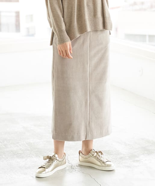 Marmors マルモア ストレッチコーデュロイスカート La Boutique Bonbon ラブティックボンボン レディース Pal Closet パルクローゼット パルグループ公式ファッション通販サイト