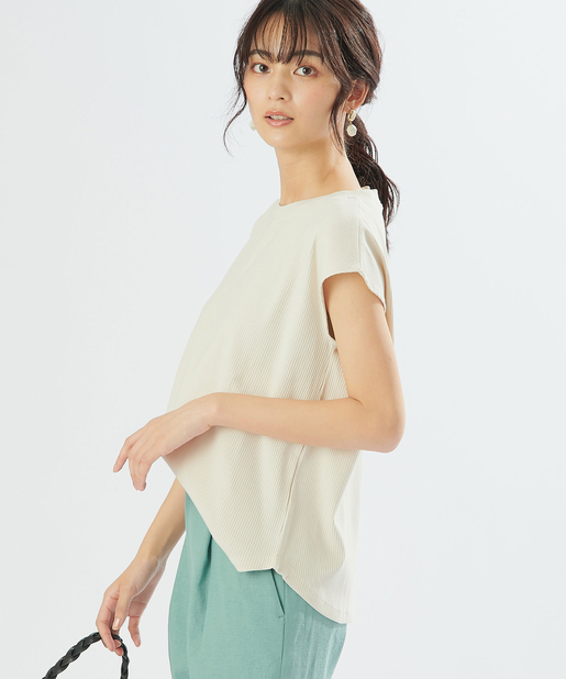 un dix cors(アンディコール) ここでしか手に入らない！【WEB限定】リブノースリブカットソー