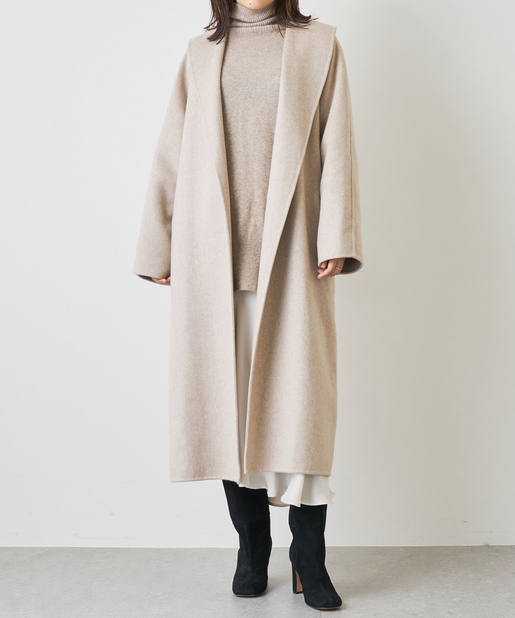カシミヤリバーコート Whim Gazette ウィム ガゼット レディース Pal Closet パルクローゼット パルグループ公式ファッション通販サイト