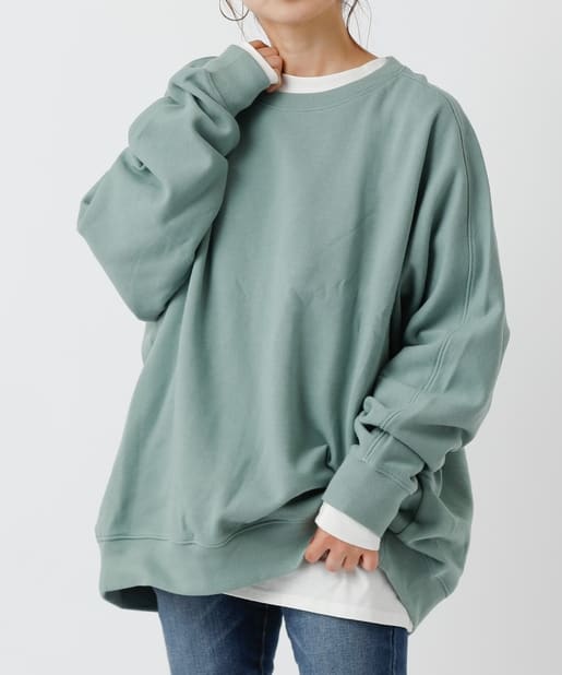 Usaコットン裏毛ドルマンスリーブスウェット Colony 2139 コロニー トゥーワンスリーナイン レディース Pal Closet パルクローゼット パルグループ公式ファッション通販サイト