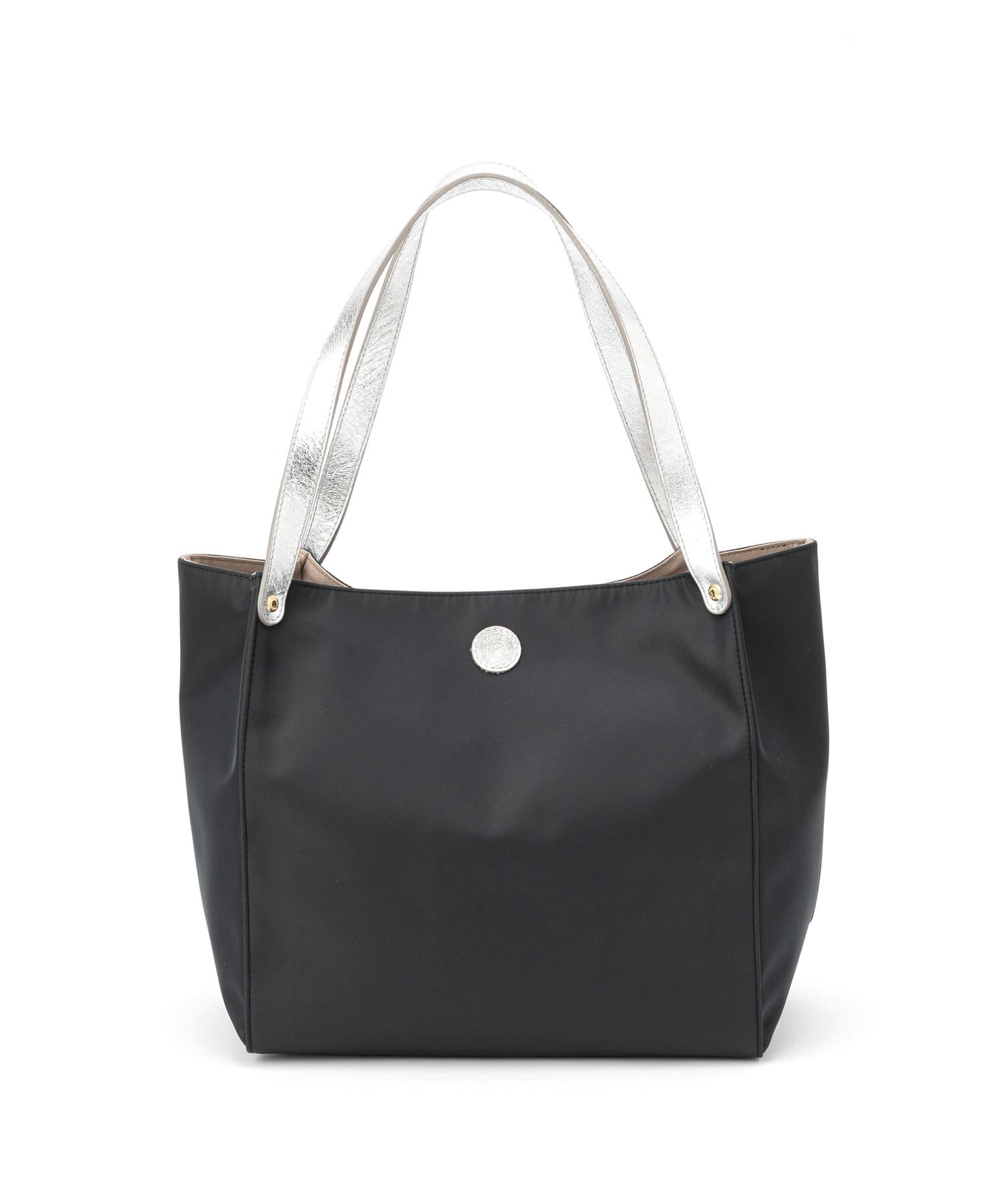 美品　russet バックルハンドルトートバッグ　グレージュブルー 復活】〝グレージュブルー〟で春らしく。 - russet(ラシット